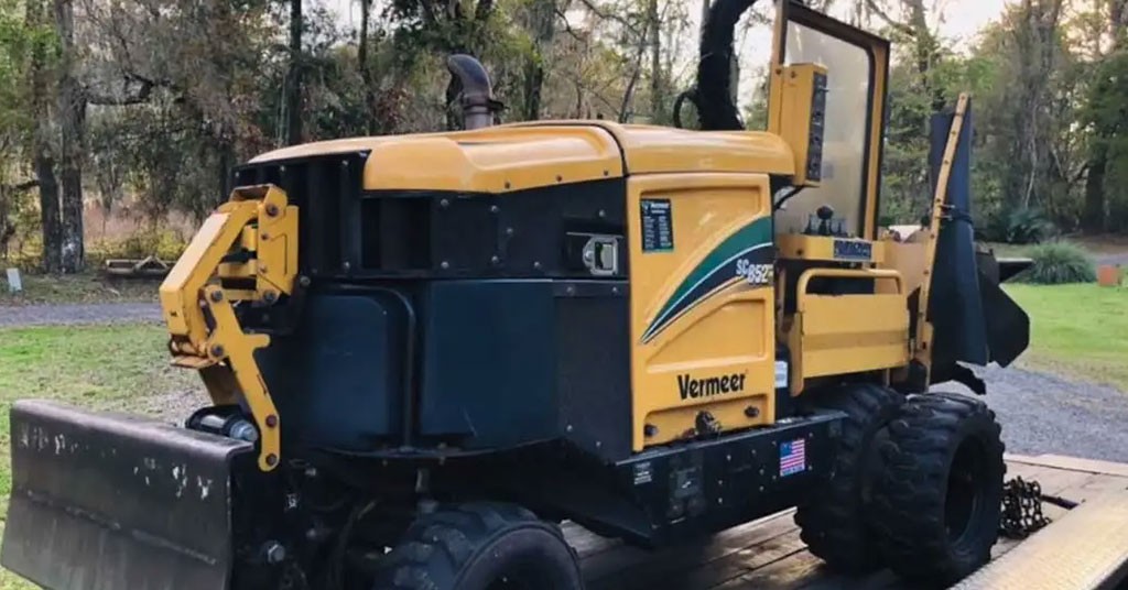 Robert Stump Grindings Approach to Stump Removal